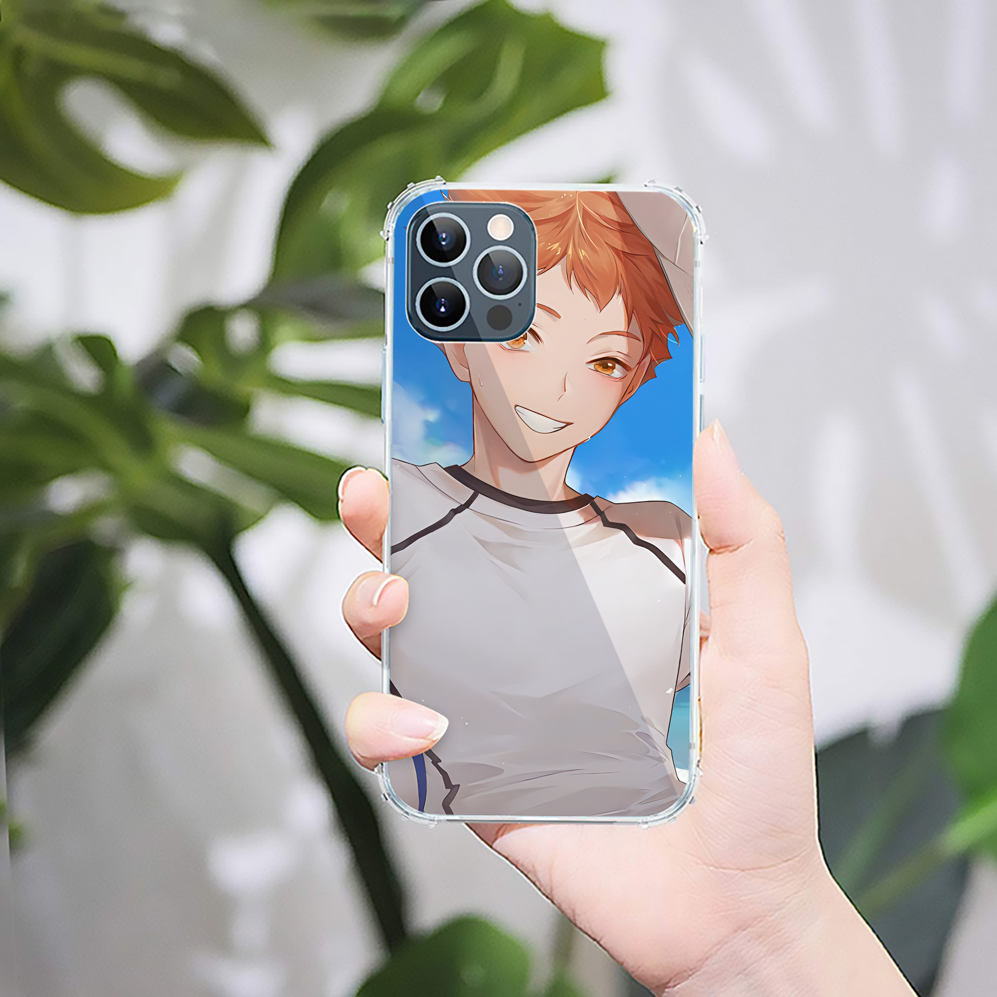 （画像用） ハイキュー!! Haikyu!! 【iPhone 12シリーズ対応】透明スマホケース（クリアソフトケース）
